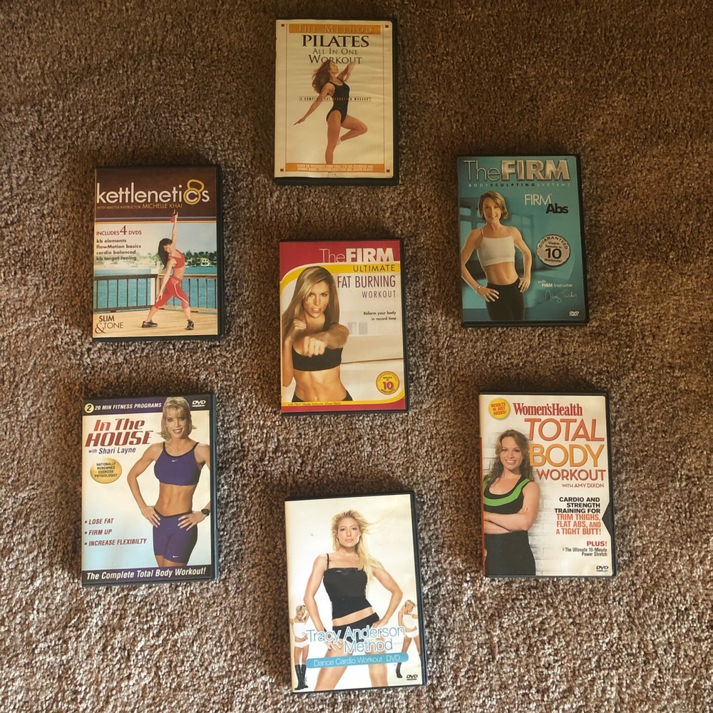 Workout DVD’s ~ Tracey Anderson, The Firm & MORE!